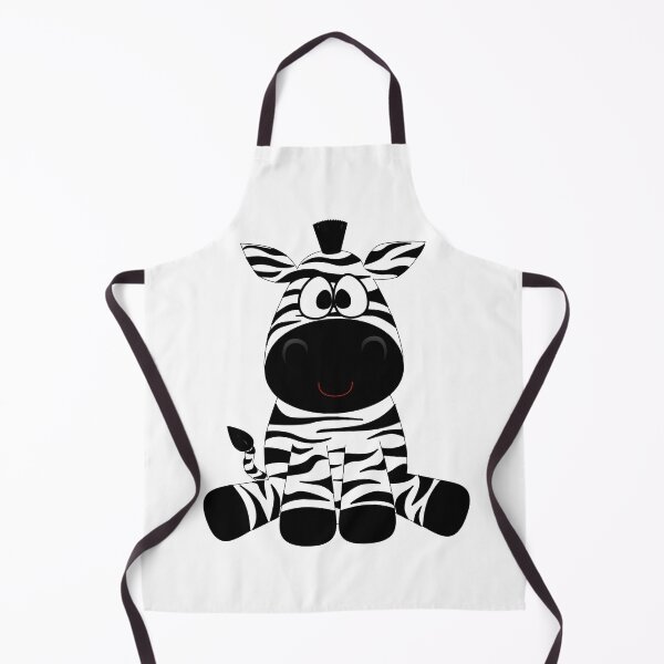 Item preview, Cute Animated Zebra Cartoon designed and sold by ArtCollectables.