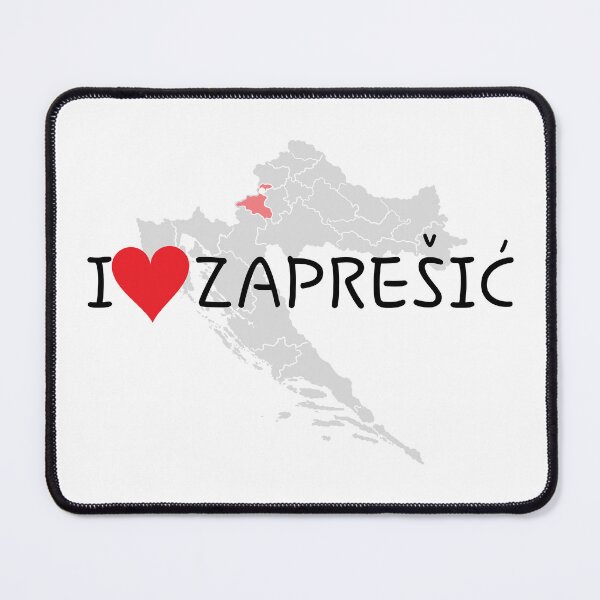 Item preview, "I Love Zaprešić" designed and sold by MC Art Studio.