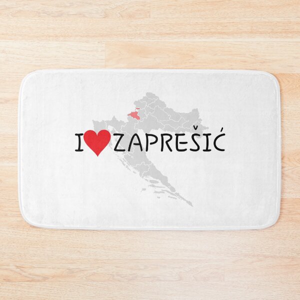 Artikelvorschau, "Ich liebe Zaprešić" entworfen und verkauft von MC Art Studio.