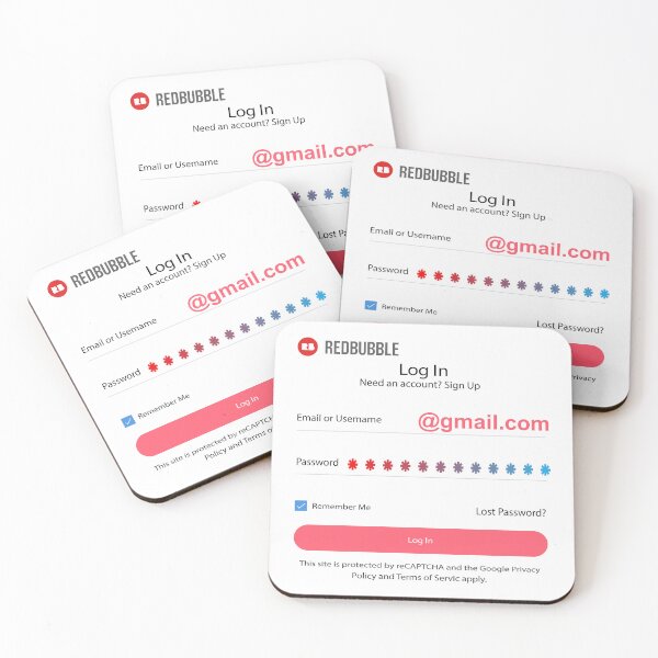 Item preview, Log In Sign Up designed and sold by worddesing.