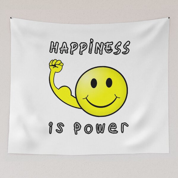 Item preview,  happiness is power,Be happy, bee happy,  don't worrydon't worry life is beautiful designed and sold by Tiziza.
