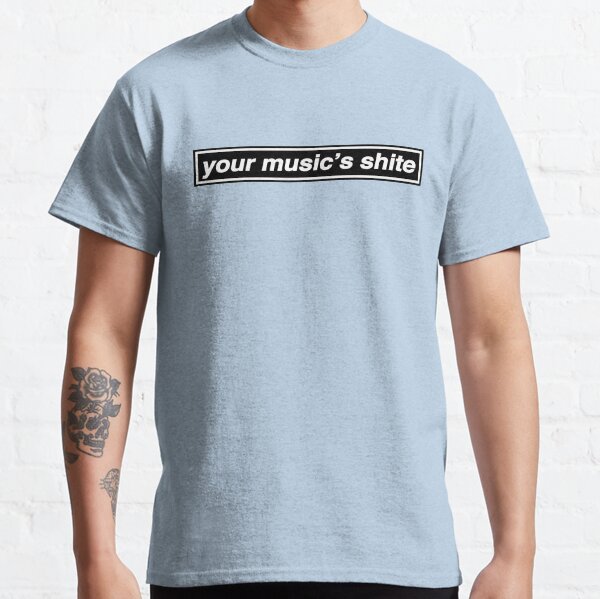 Vista previa del artículo con la obra «Your Music's Shite (Casado con hijos) - Tributo a la banda OASIS», diseñado y vendido por phigment-art.