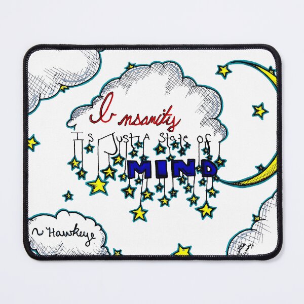 Item preview, Insanity is just a state of mind designed and sold by damsamiam.