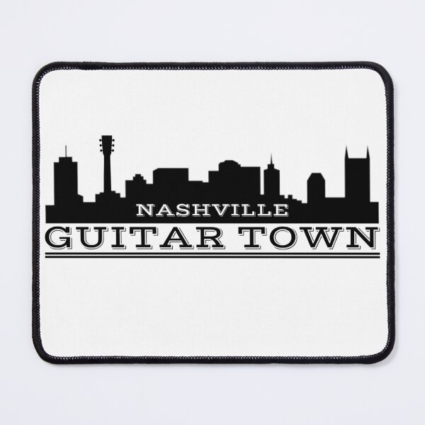 Item preview, Guitar Town | Nashville TN | Music City | Country Music | Designs by derickquince designed and sold by DerickQuince.
