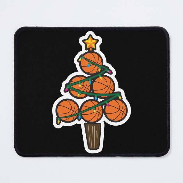 Item preview, Christmas Xmas Basketball Tree Holiday Gift Idea Sticker designed and sold by cohenashl6.