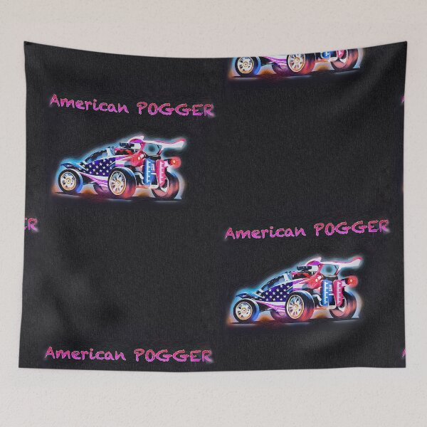 Item preview, American Rocket Gamer Pogger designed and sold by Boztik-Designs.