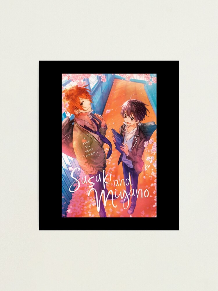 Sasaki and Miyano Manga Sticker for Sale by SAHDBB