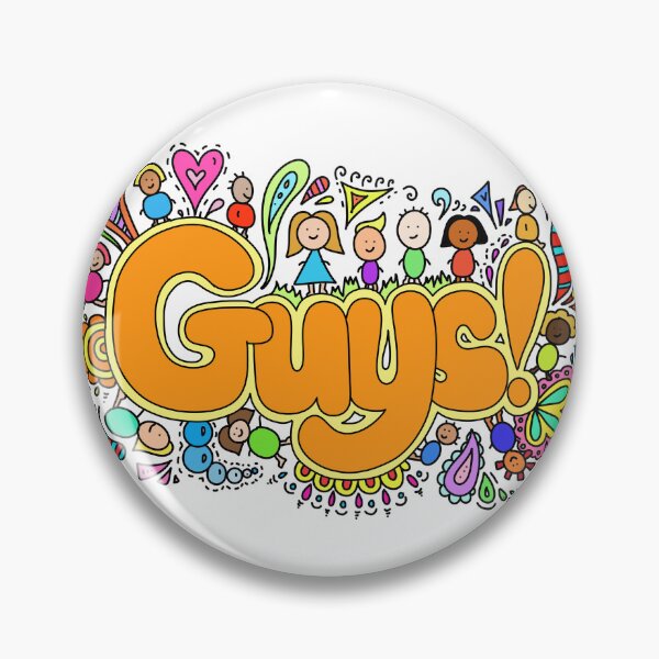 Item preview, Guys doodle (Colourful) designed and sold by YippeeYay Doodles.