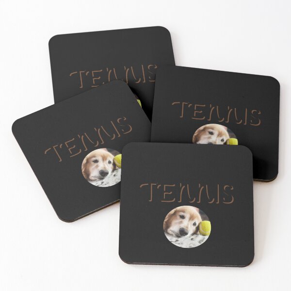 Item preview, There Are More Things To Life Funny Lazy Dog Tennis Sticker designed and sold by callujohn7.