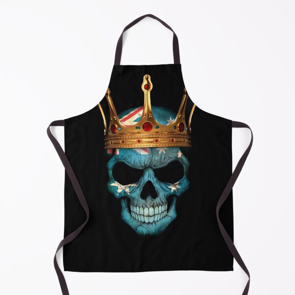 Item preview, Australian Flag Skull with Crown designed and sold by JeffBartels.