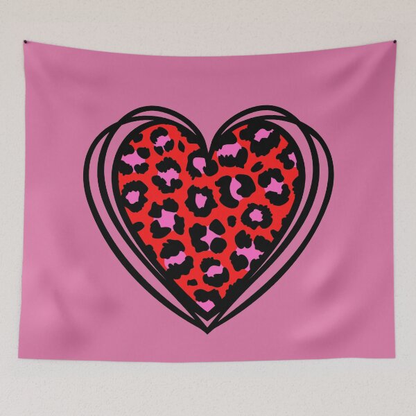 Item preview, Leopard Print Heart designed and sold by Lylabean22.