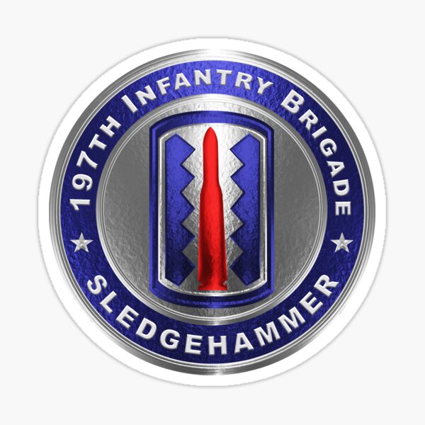 Item preview, 197th Infantry Brigade  designed and sold by SoldierAlways.