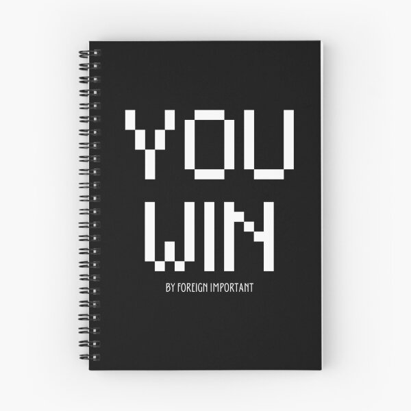 Item preview, YOU WIN designed and sold by PAUSETHAT.