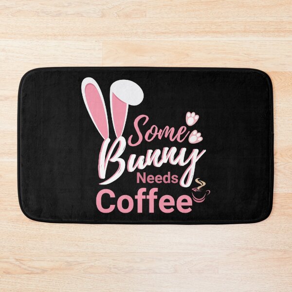 Item preview, Easter Some Bunny Needs Coffee designed and sold by BronikowskiART.