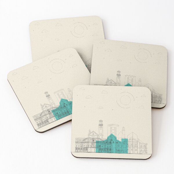 Item preview, Abstract City Posters: Bari, Italy designed and sold by A Deniz Akerman.