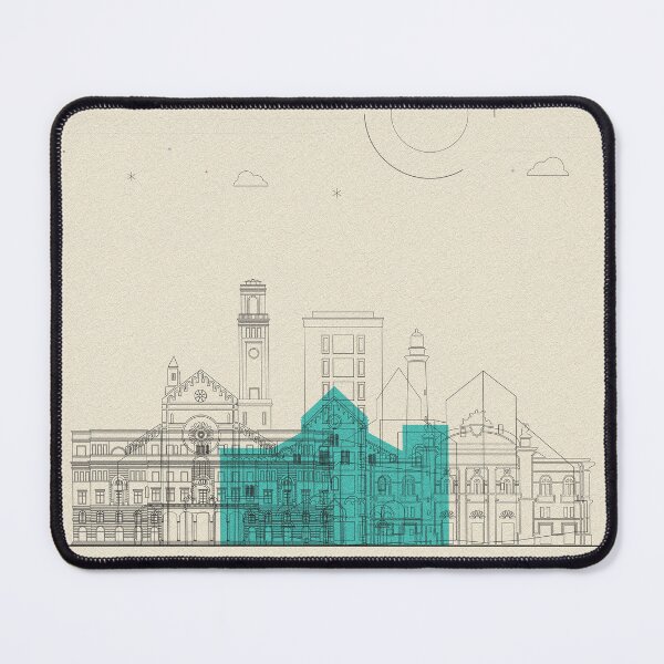 Item preview, Abstract City Posters: Bari, Italy designed and sold by A Deniz Akerman.