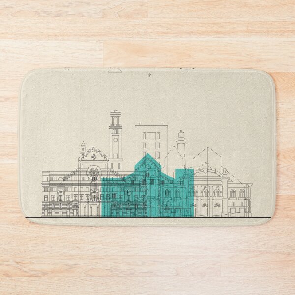 Item preview, Abstract City Posters: Bari, Italy designed and sold by A Deniz Akerman.