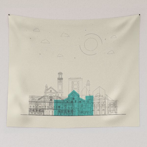 Item preview, Abstract City Posters: Bari, Italy designed and sold by A Deniz Akerman.