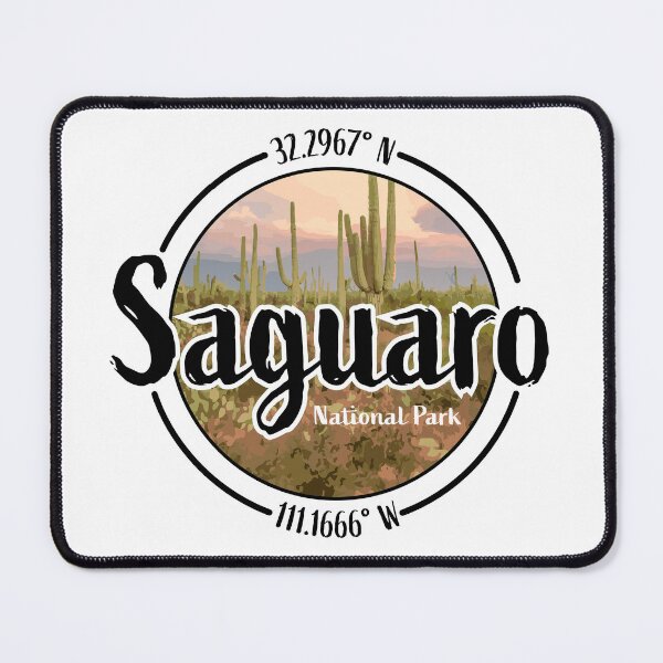 Item preview, Saguaro Design with Latitude and Longitude designed and sold by Redneck Designs.