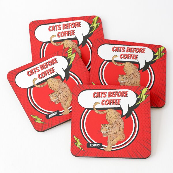 Item preview, Cats before coffee- cute designed and sold by Weather gifts .