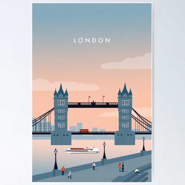 Item preview, London illustration designed and sold by katinkareinke.