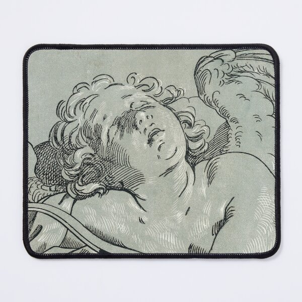 Item preview, A Sleeping Cupid - Renaissance Art - Bartolomeo Coriolano designed and sold by Geekcore666.