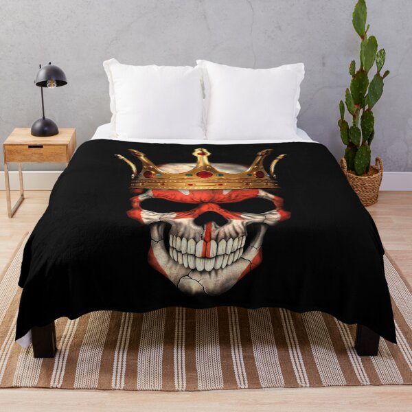 Item preview, Canadian Flag Skull with Crown designed and sold by JeffBartels.