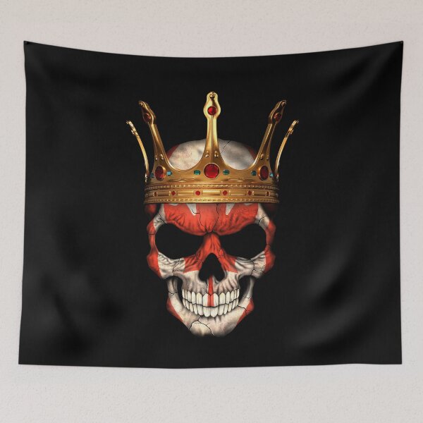 Item preview, Canadian Flag Skull with Crown designed and sold by JeffBartels.