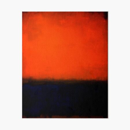  HD no-14  Painting of Rothko  - Mark Rothko  Art Board Print