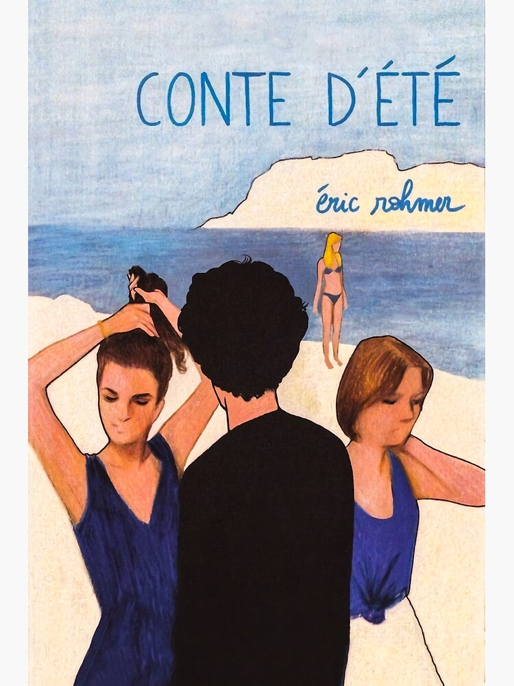 Disover Éric Rohmer's Summer's Tale 1996 Upscaled Premium Matte Vertical Poster