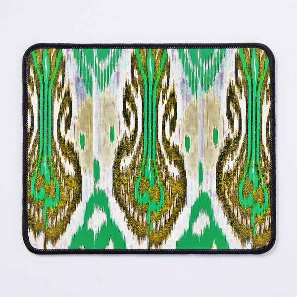 Item preview, Floral designs Uzbek ikat patterns - Ikat designed and sold by LeFabriqueOuz.