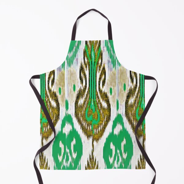Item preview, Floral designs Uzbek ikat patterns - Ikat designed and sold by LeFabriqueOuz.