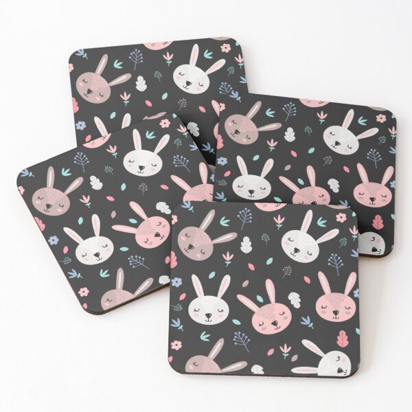 Item preview, Adorable rabbit pattern designed and sold by mcamedia.