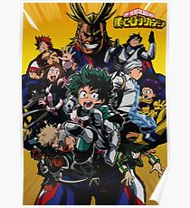 Boku no Hero Academia Poster 1 Poster