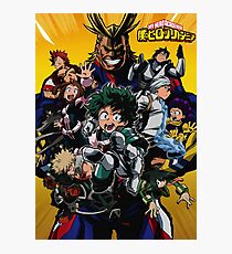 Boku no Hero Academia Poster 1 Photographic Print