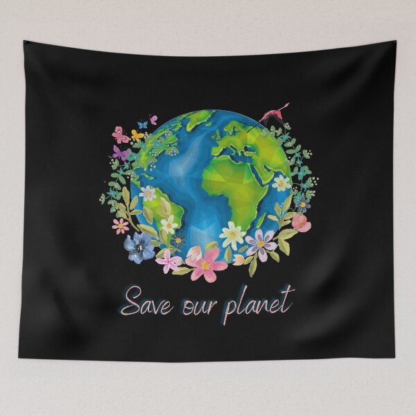Item preview, Save Our  Planet- Earth Day designed and sold by BlakefourDesign.