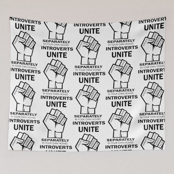 Item preview, Introverts unite separately in your own homes, funny Introverts unite separately in your own homes designed and sold by mustafamr.