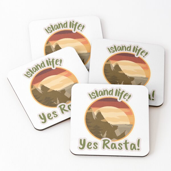 Item preview, Island Life! Yes Rasta! just ride the wave! love the sun and the beach! life is short! designed and sold by CelioByDesign.