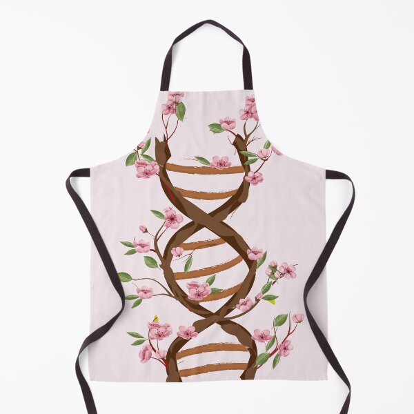 Item preview, Floral Watercolor DNA flowers trees dna structure Sakura japanese flowers designed and sold by ELmezz.
