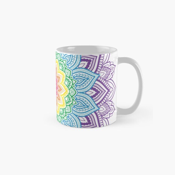 Rainbow Mandala Classic Mug