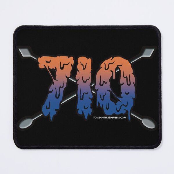 Item preview, 710 oil drip orange and blue  designed and sold by YomeHayin.