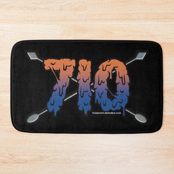 Item preview, 710 oil drip orange and blue  designed and sold by YomeHayin.
