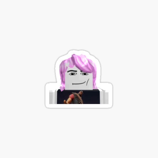 roblox funny face Sticker