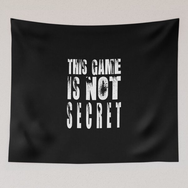 Item preview, This Game Is Not Secret Essential T-Shirt designed and sold by ethenfran6.