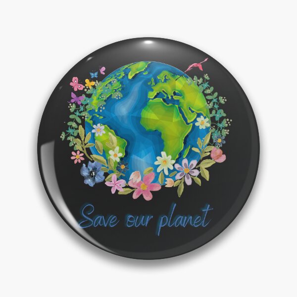 Item preview, Save our Planet Earth Day designed and sold by BlakefourDesign.