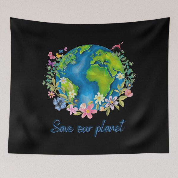 Item preview, Save our Planet Earth Day designed and sold by BlakefourDesign.