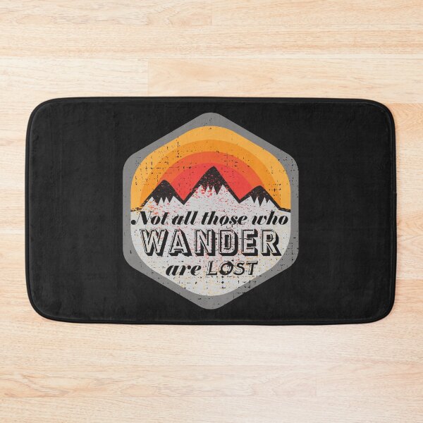 Item preview, Not all that wander are lost - Adventure time - Nomad life designed and sold by zicutza.