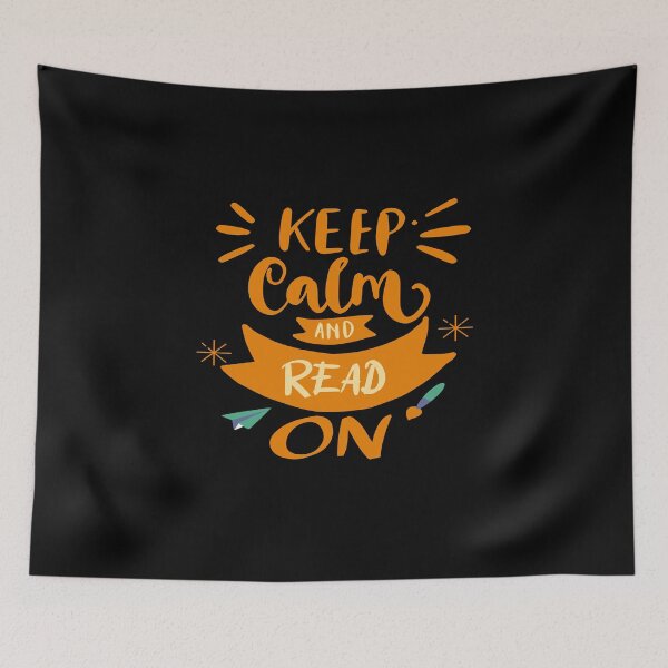 Item preview, keep calm and read on designed and sold by Nedskr.