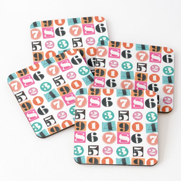 Item preview, Colorful Numbers designed and sold by P9Designs.