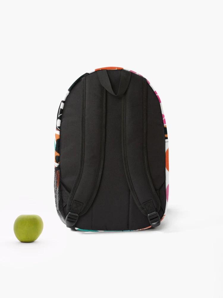 Thumbnail 2 of 3, Backpack, Colorful Numbers designed and sold by P9Designs.